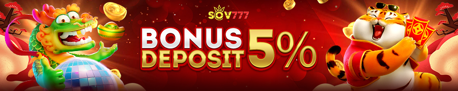 BONUS DEPOSIT HARIAN 5%